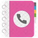 Contact Book Phone Book Contact Dairy Icon