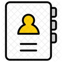 Phone Book Address Book Book Icon