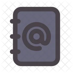 Phone book, book, agenda, phone book, contact book  Icon