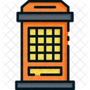 Phone Booth Public Phone Public Telephone Booth Icon