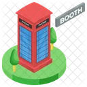 Phone Booth Call Booth Public Phone Icon