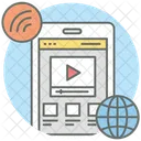 Phone Browser Internet Mobile Data Symbol