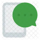 Phone Bubble Chat Icon