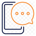 Phone Bubble Chat Icon