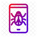 Phone Bug Malware Icon