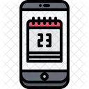 Phone Calendar  Icon
