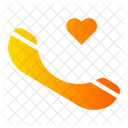 Phone Call Love And Romance Dating Icon
