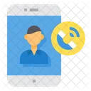 Phone Call Contact Communication Icon