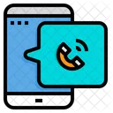 Phone Call Mobile Application Icon