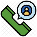 Phone Call Telephone Call Center Agent Icon