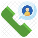 Phone Call Telephone Call Center Agent Icon