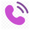 Phone Calling Rounded Icon
