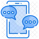 Phone Chat Mobile Chat Mobile Chatting Icon