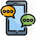 Phone Chat  Icon