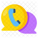 Phone Chat Telecommunication Phone Conversation Icon