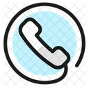 Phone Circle  Icon