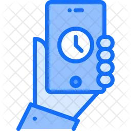 Phone Clock  Icon