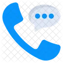 Phone Communication Phone Chat Phone Conversation Icon