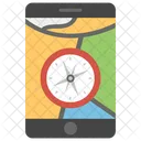 Phone Compass Gadget Technology Icon