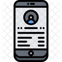 Phone Contact Details  Icon