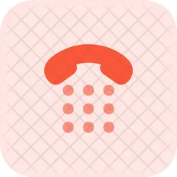 Phone Dialpad  Icon