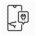 Phone Display Repair Mobile Screen Repair Screen Repair Icon