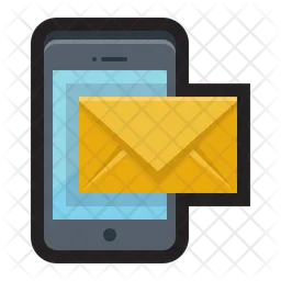 Phone email  Icon