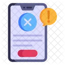 Phone Error  Icon