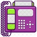 Phone Fax  Icon