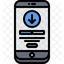 Phone File Download  Icon