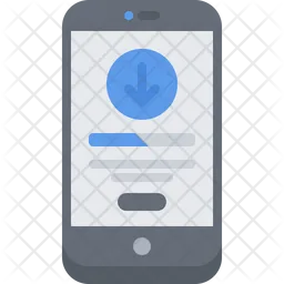 Phone File Download  Icon