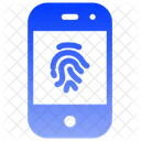 Phone Fingerprint Icon