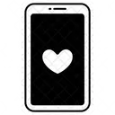 Phone Heart Love Valentine Icon