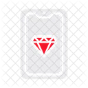 Phone Diamond Diamond Phone Icon