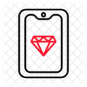 Phone Diamond Diamond Phone Icon