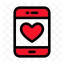 Phone Love Mobile Phone Icon