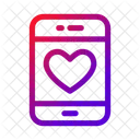 Phone Love Mobile Phone Icon