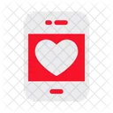 Phone Love Mobile Phone Icon