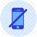 Smartphone Forbiden Streamline Kameleon Icon