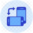 Smartphone Rotate Streamline Kameleon Icon