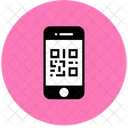 Smartphone Qrcode Streamline Kameleon Icon