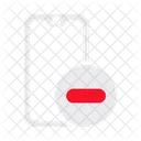 Phone Remove Touchscreen Icon