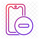 Phone Remove Touchscreen Icon