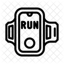 Phone Armband Running Icon