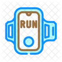 Phone Armband Running Icon