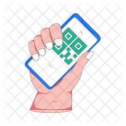 Phone in hand  Icon