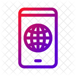 Phone Internet  Icon