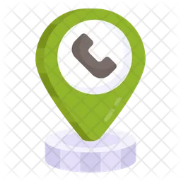 Phone Location Flag Icon