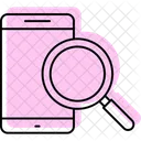 Phone Magnifier Search Icon