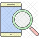 Phone Magnifier Search Icon